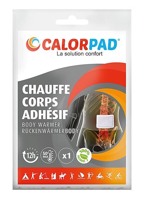 CALORPAD - CHAUFFE CORPS ADHESIF 12 H