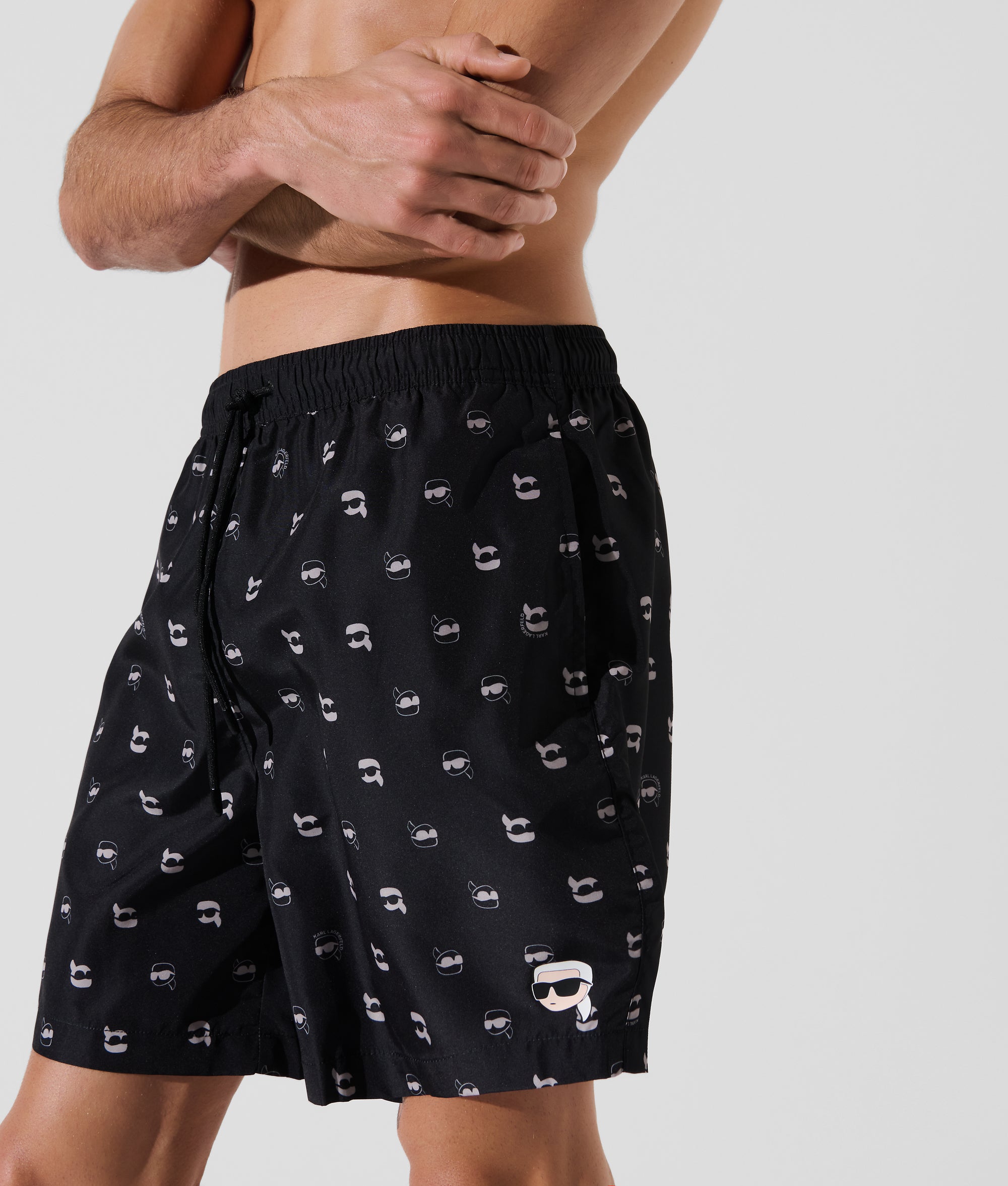 Ikon boardshort met all-over print