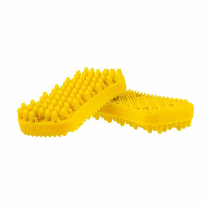 Brosse grands chiens à poils courts jaune