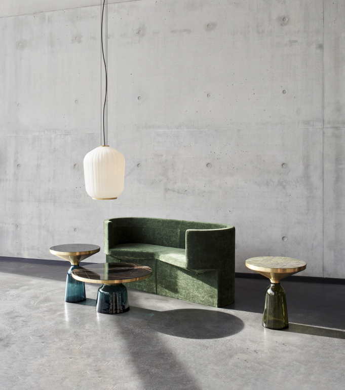 ClassiCon Plissée hanglamp zwart