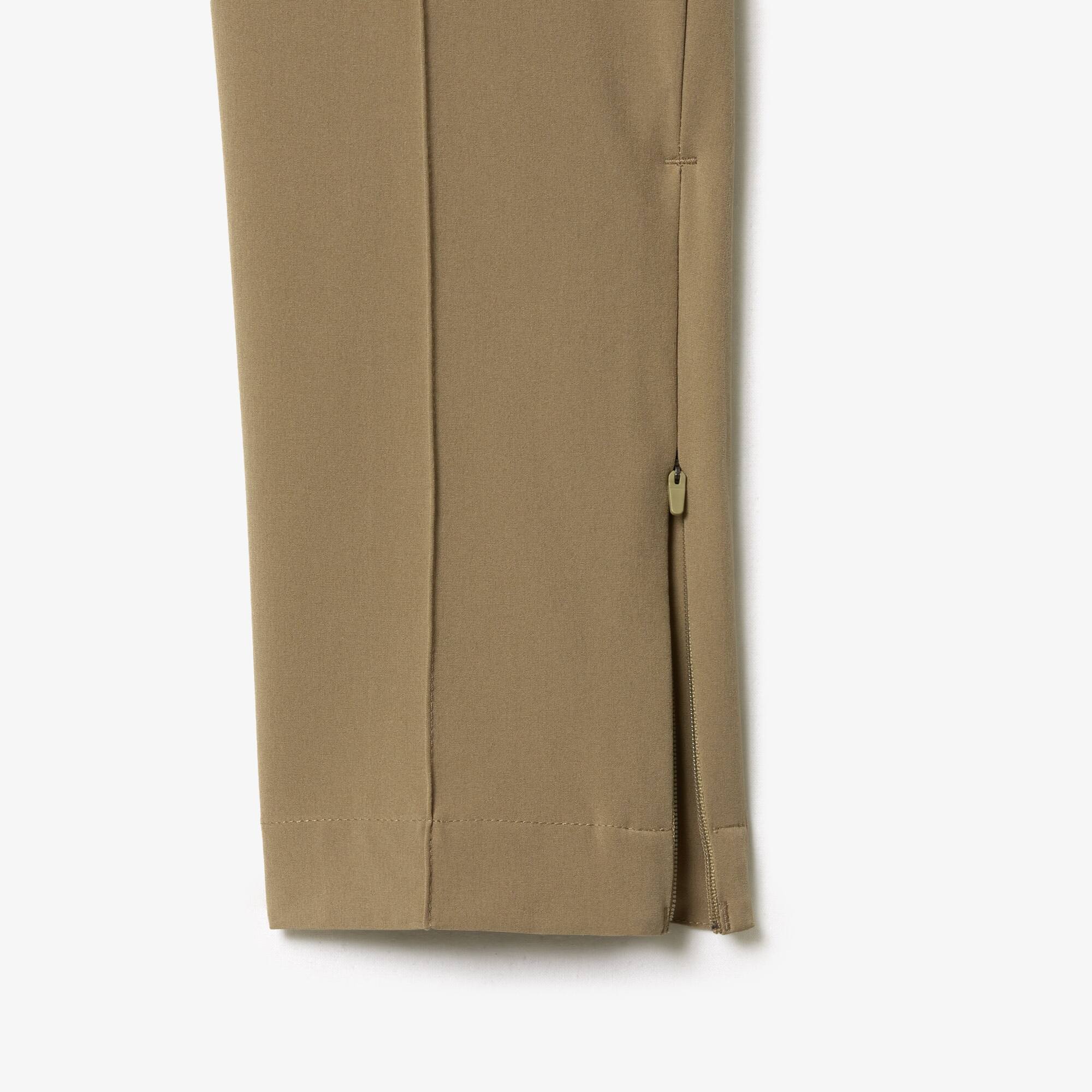 Pantalon femme Golf Lacoste SPORT en taffetas extensible ultra-dry Pantalons & Shorts - Beige - Lacoste - Femme