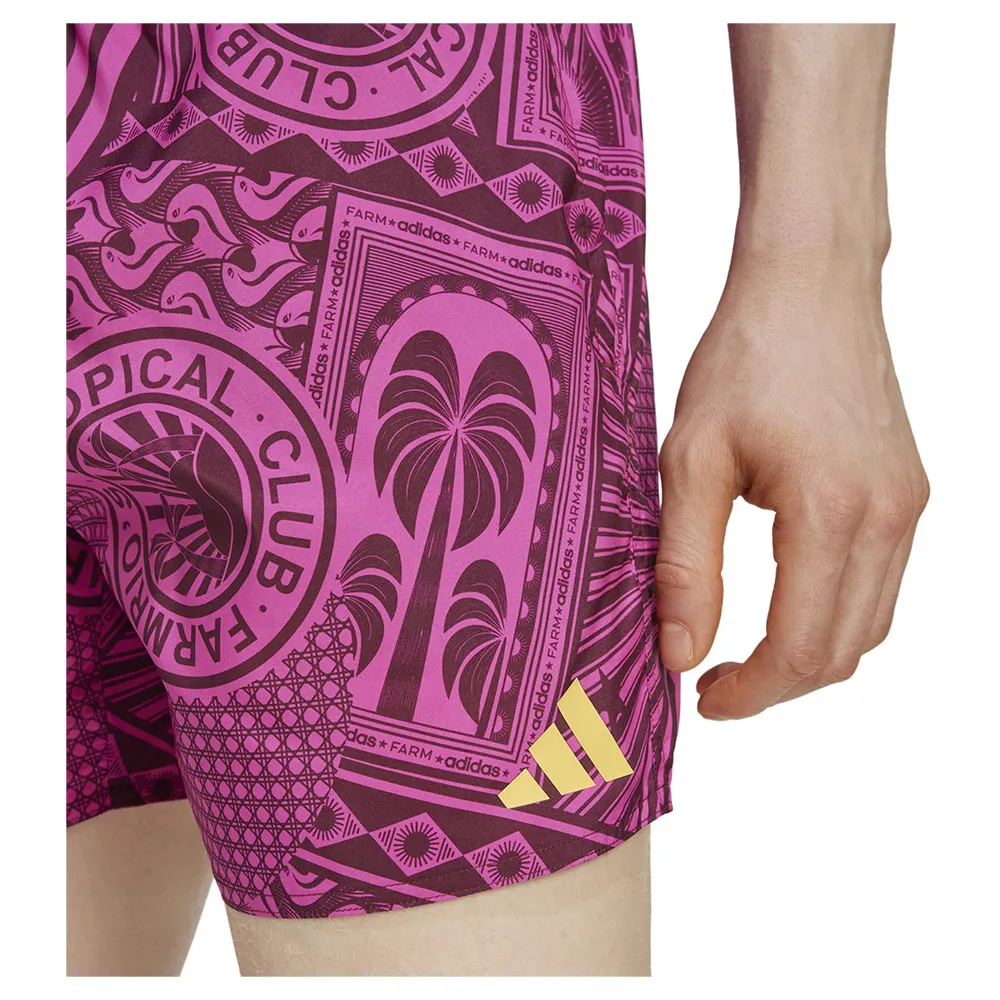 adidas X Farm 3 Stripes 5´´ badeshorts