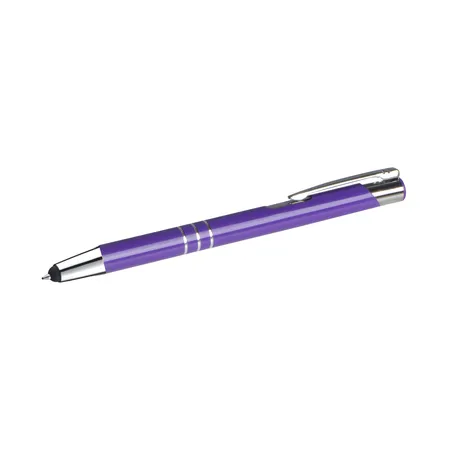 Livepac Office 10 Touchpen Kugelschreiber aus Metall / Farbe: violett