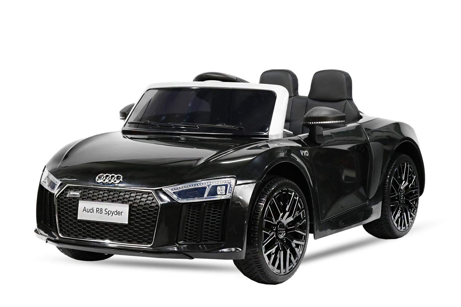 Loja de Brinquedos - Carro Elétrico Infantil Audi R8 Spyder, 12V (2 lugares), capacidade de peso de 35 kg