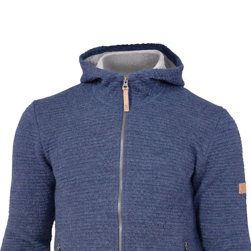 Ivanhoe Morel Hood blauw heren vest
