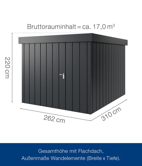 Hörmann Metallgerätehaus Juno JFD11 M-Sk