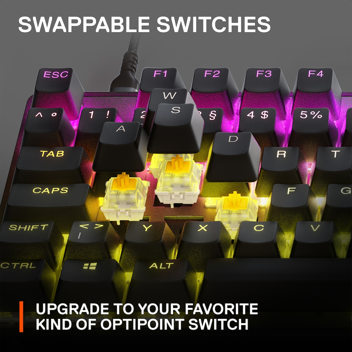 SteelSeries Apex 9 TKL gamingtastatur
