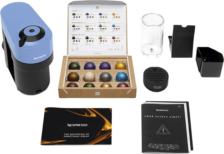 Nespresso Nespresso Vertuo Pop coffee machine fra DeLonghi, Pacific Blu
