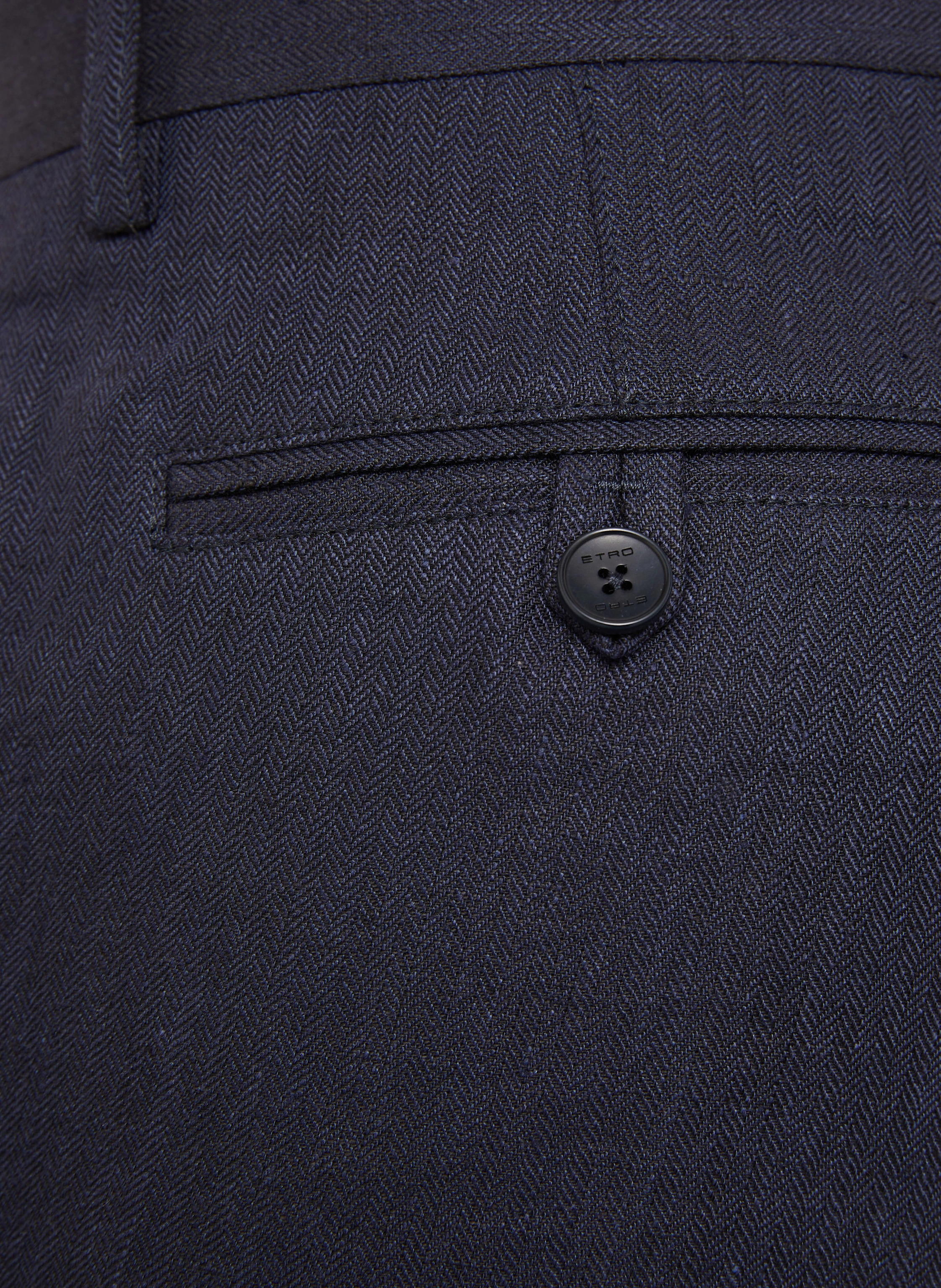 ETRO Leinenhose Regular Fit