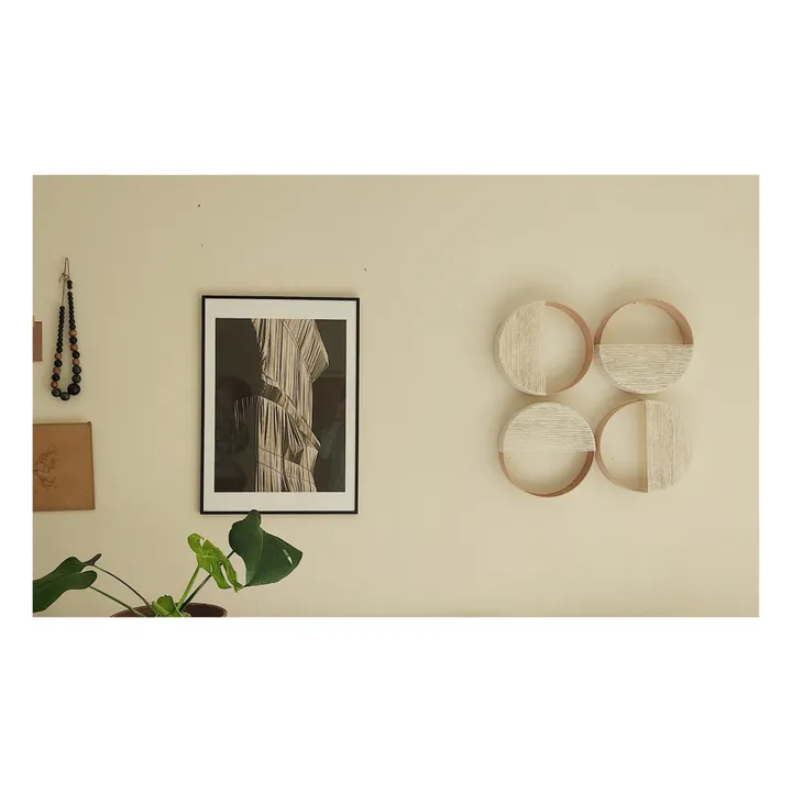 Vanska Loops Wabi Sabi - Série de 4 | Blanc