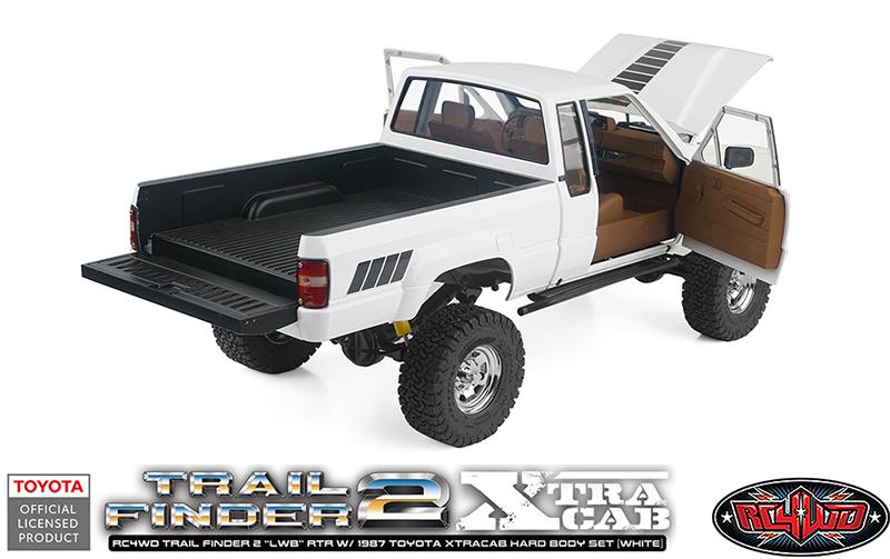 Scale Crawler Trail Finder 2 LWB Toyota XtraCab RTR 1:10<br>Scale Pick-Up mit lizenzierter 1987 Toyota XtraCab hardbody Karosserie