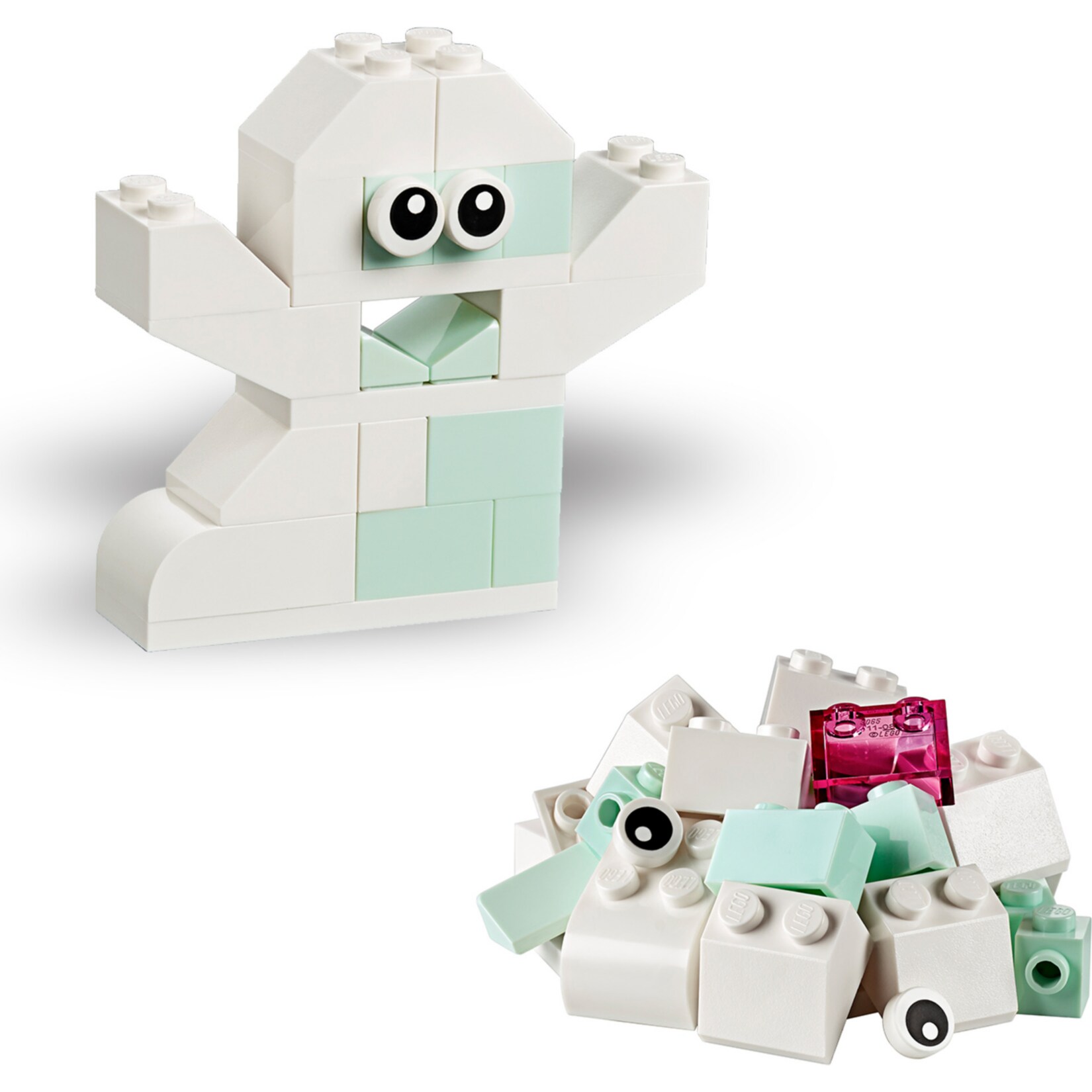 LEGO Konstruktionsspielzeug Classic Mittelgroße Bausteine-Box