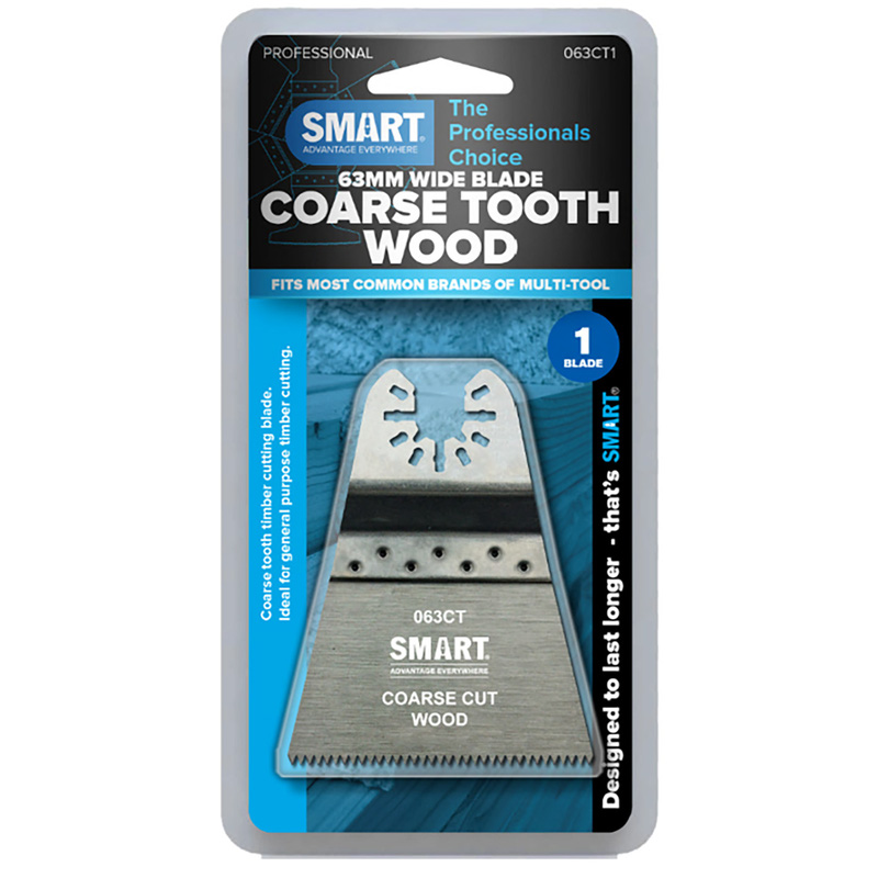 SMART Pro invalzaagblad grof hout 63mm