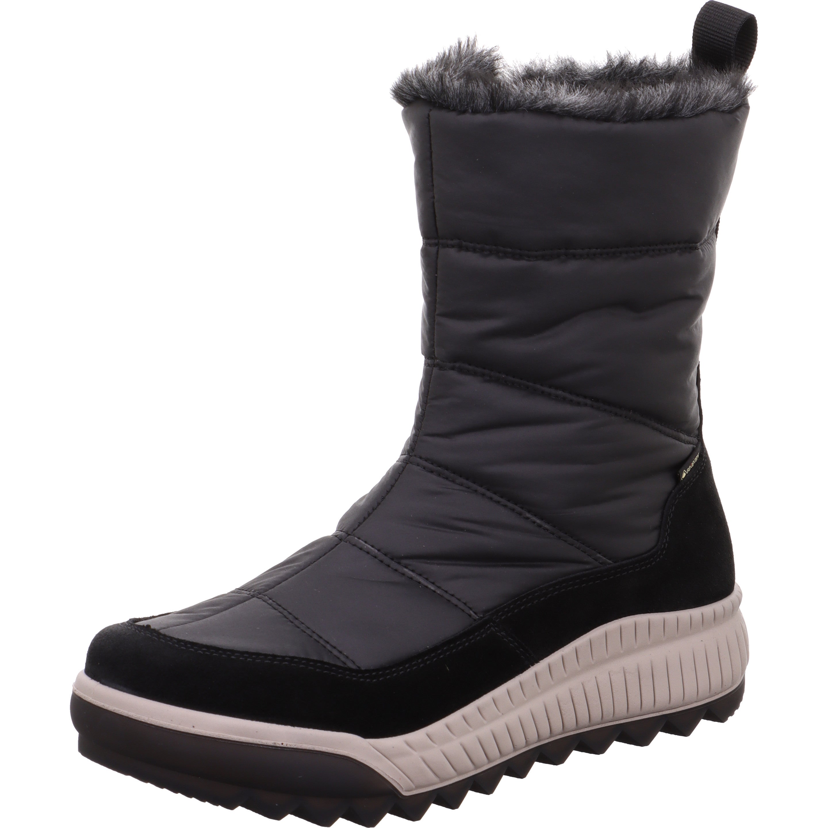 legero TIRANO Damen  Stiefel mit Reißverschluss - Farbe: Schwarz - Größe: 37
