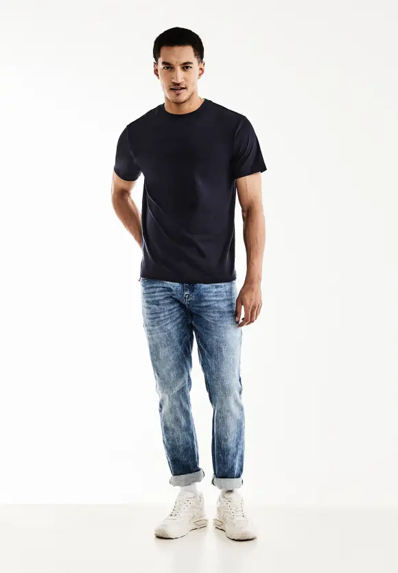 2 PACK Basic T-Shirts - nightshadow blue