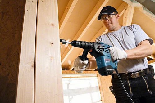 Bosch - GBH 3-28 DFR - Boorhamer - Blauw - 800 W - SDS-plus