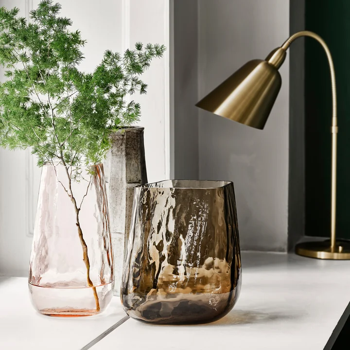 &Tradition - Collect SC67 Glas Vase, H 23 cm, forest