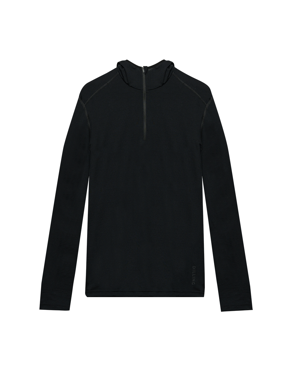 Shirt met capuchon van merinowol voor heren - Gratis Ve
