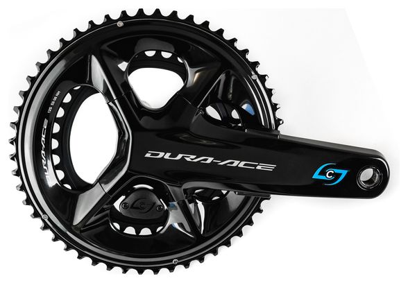 Pédalier Capteur de Puissance Stages Cycling Stages Power R Shimano Dura-Ace R9200 50-34T Noir