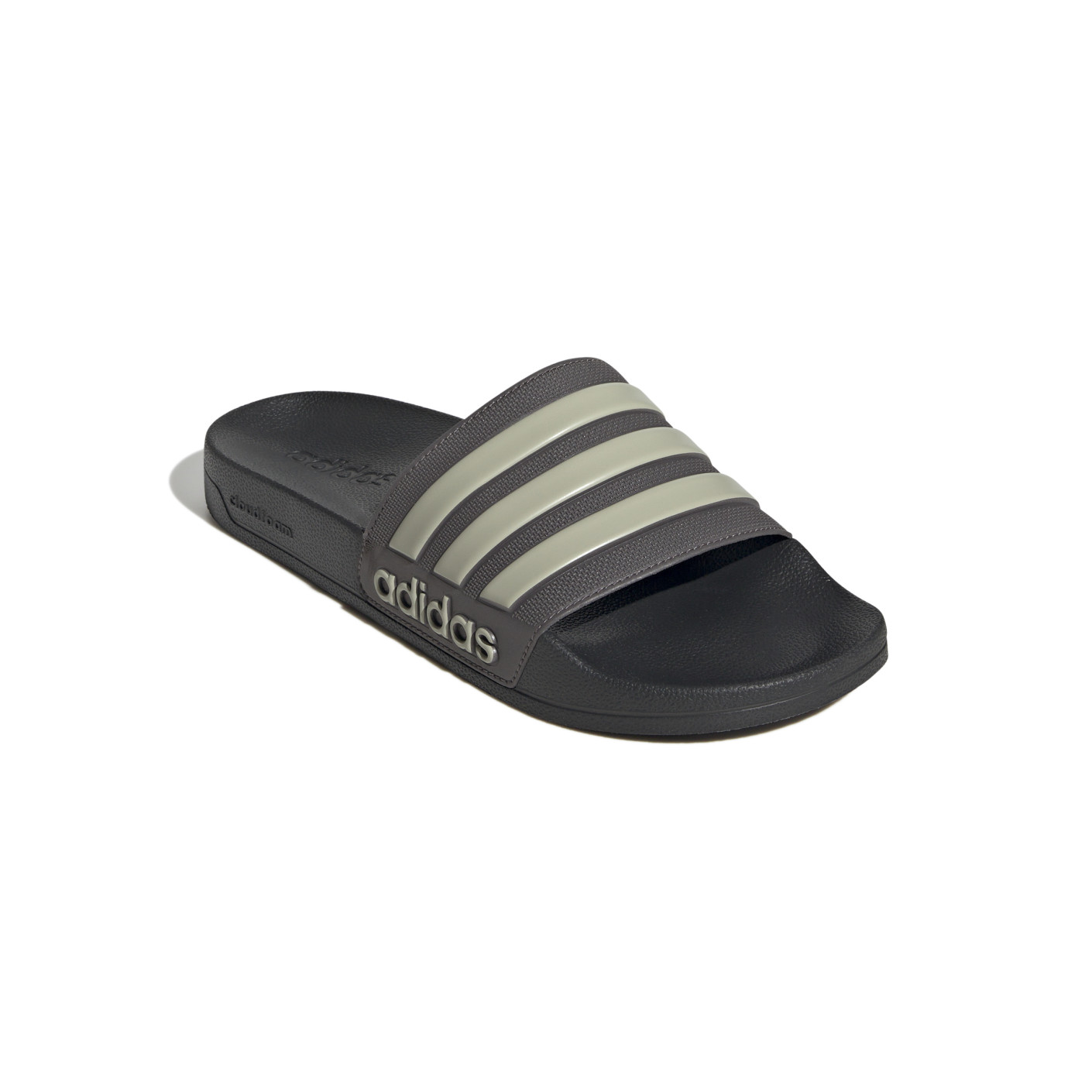 Adidas Adilette Shower Slippers Zwart Grijs Beige
