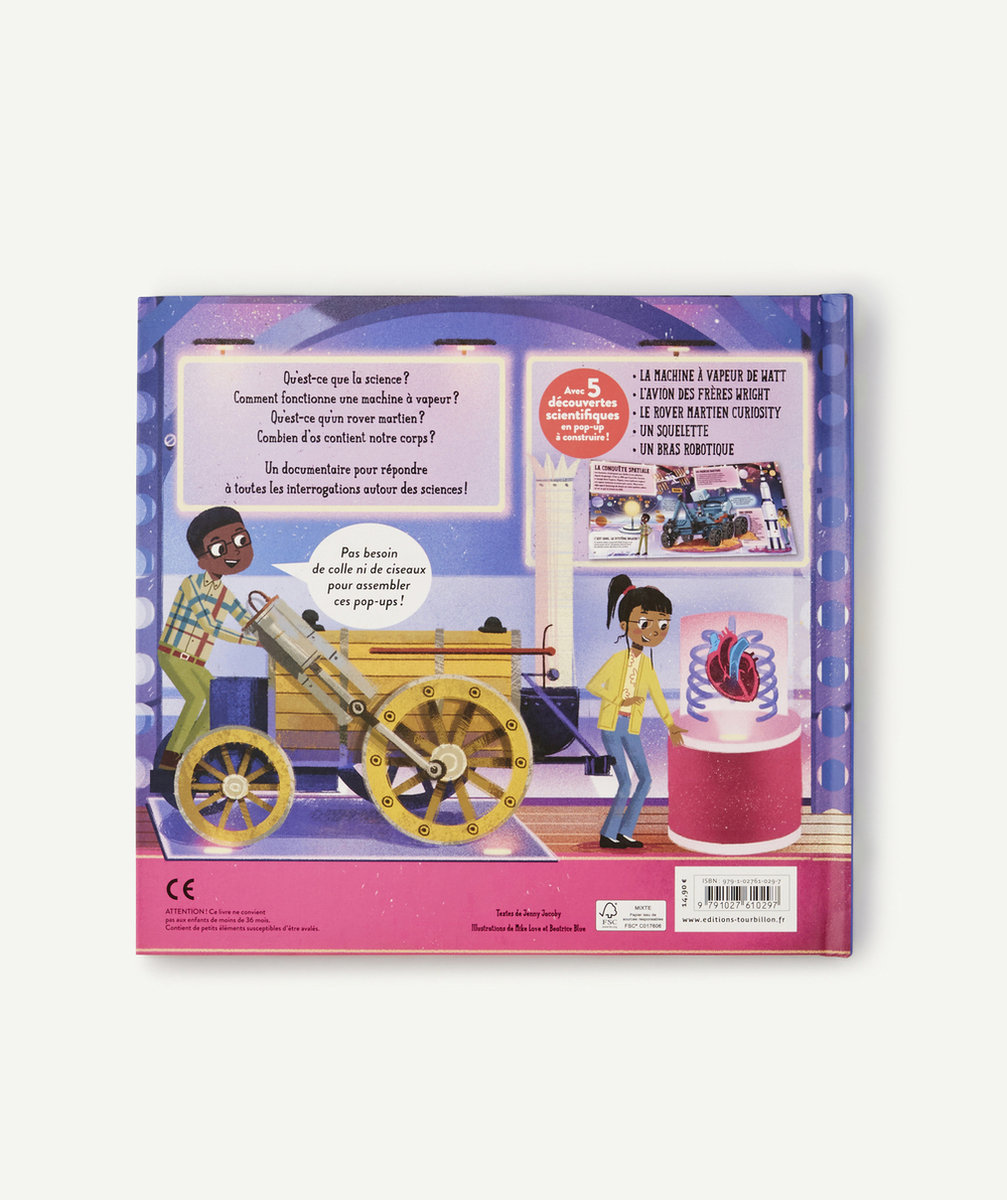 TOURBILLONLE LIVRE EN POP-UP - LE MUSÉE DES SCIENCES
