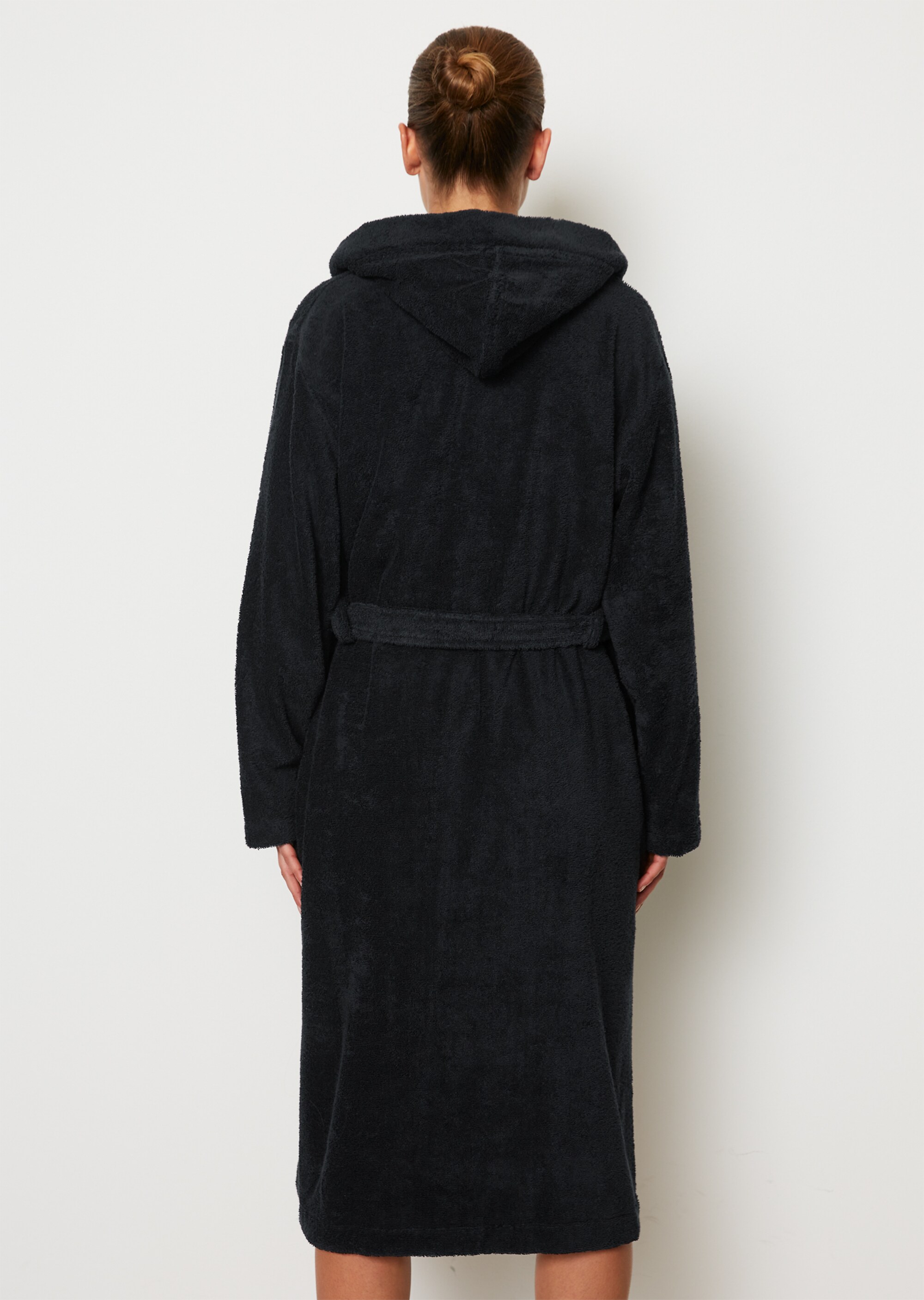 Damen-Bademantel Modell TIMELESS mit Kapuze