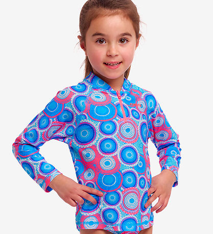 Funkita Badeshirt - Zippy Rash - UV50+ - Bundjalung Blue