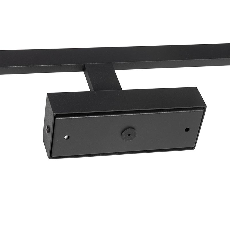 Moderne wandlamp zwart 62 cm incl. LED IP44 - Jerre