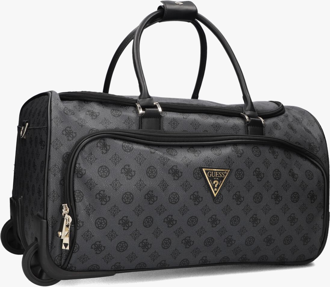 GUESS grijze guess weekendtas wilder wheeled duffel