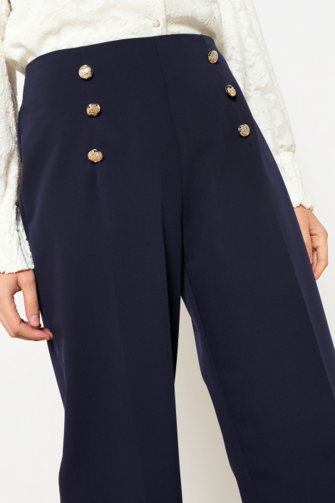 LolaLiza blauwe dames broek