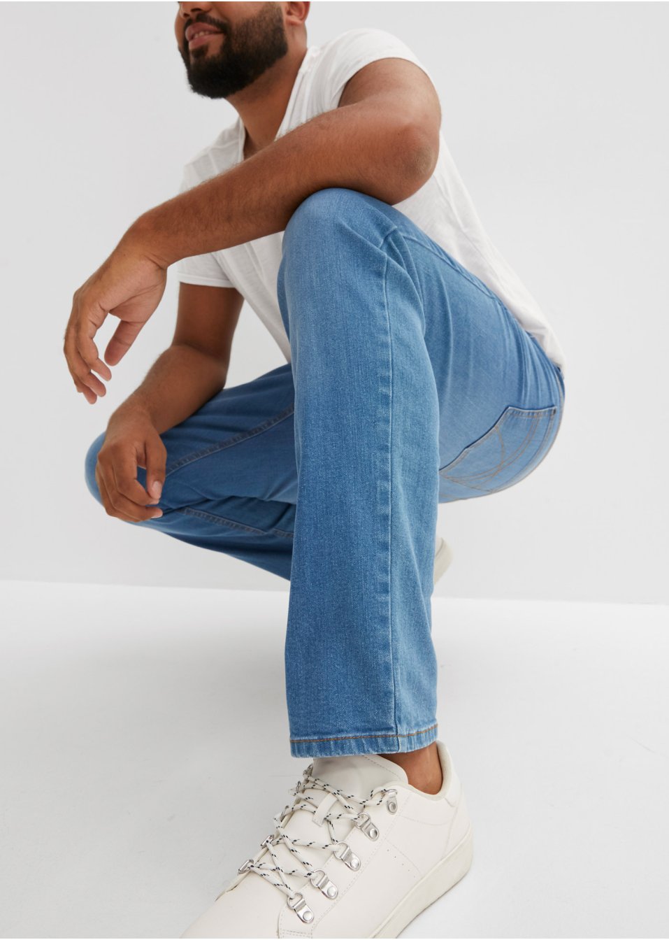 Jean extensible Essential Regular Fit, Straight