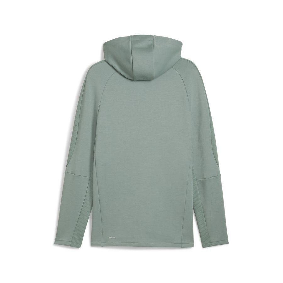 EVOSTRIPE Full-Zip Hoodie DK Green Moon