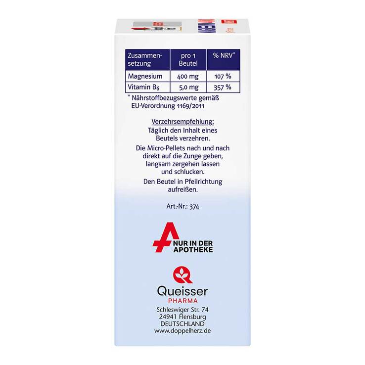 Doppelherz system Magnesium 400 Direct Pellets, 30 St