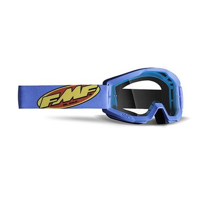 Masque cross FMF VISION POWERBOMB CORE CYAN 2022 - Bleu