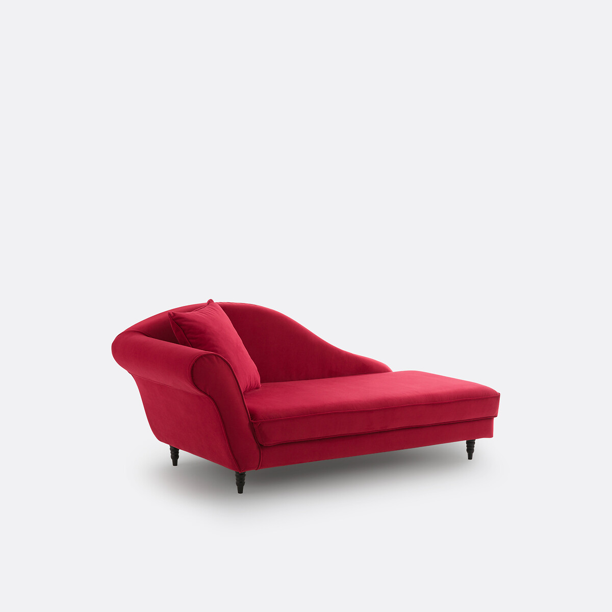 SO'HOME<br>Poltrona comprida em fluweel Batom