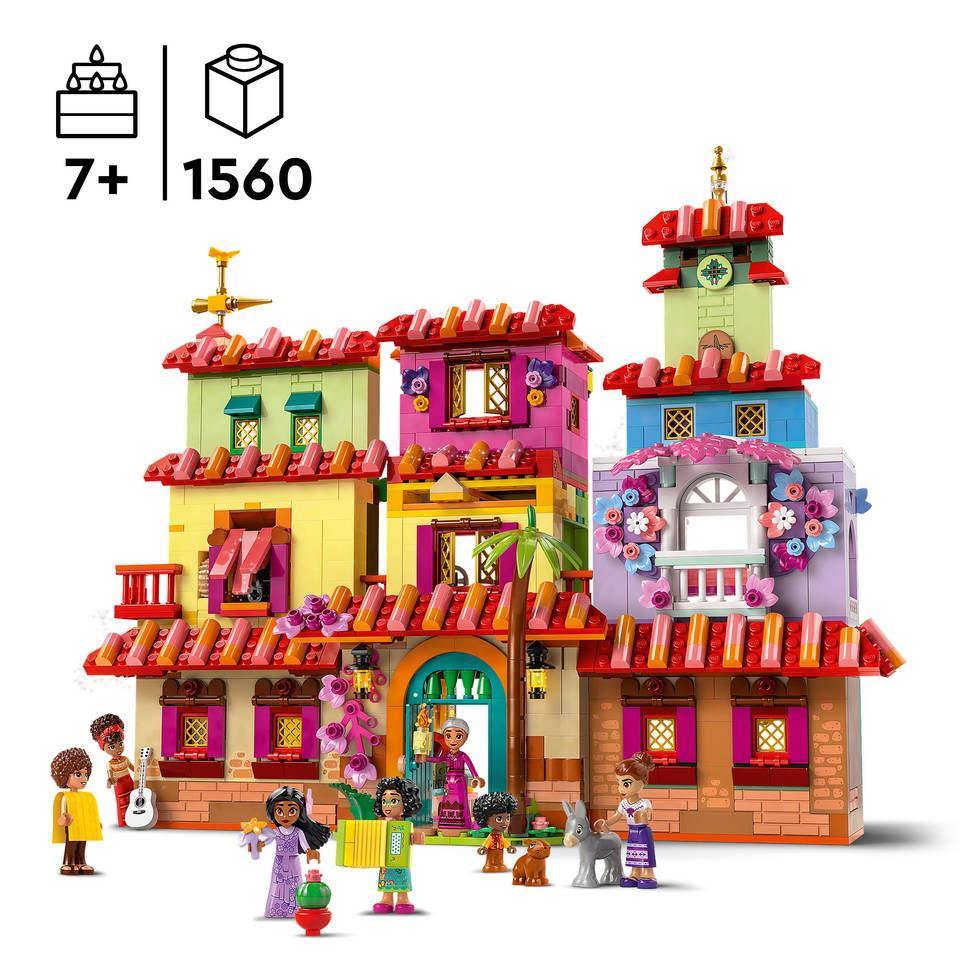 LEGO Disney Encanto het magische huis van de familie Madrigal 43245