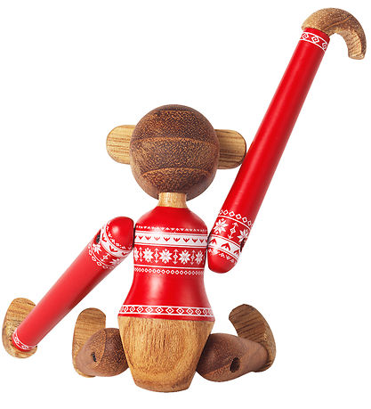 Kay Bojsen Holzfigure - Affe - Julesweater 2024 - Mini -Teak/Lim