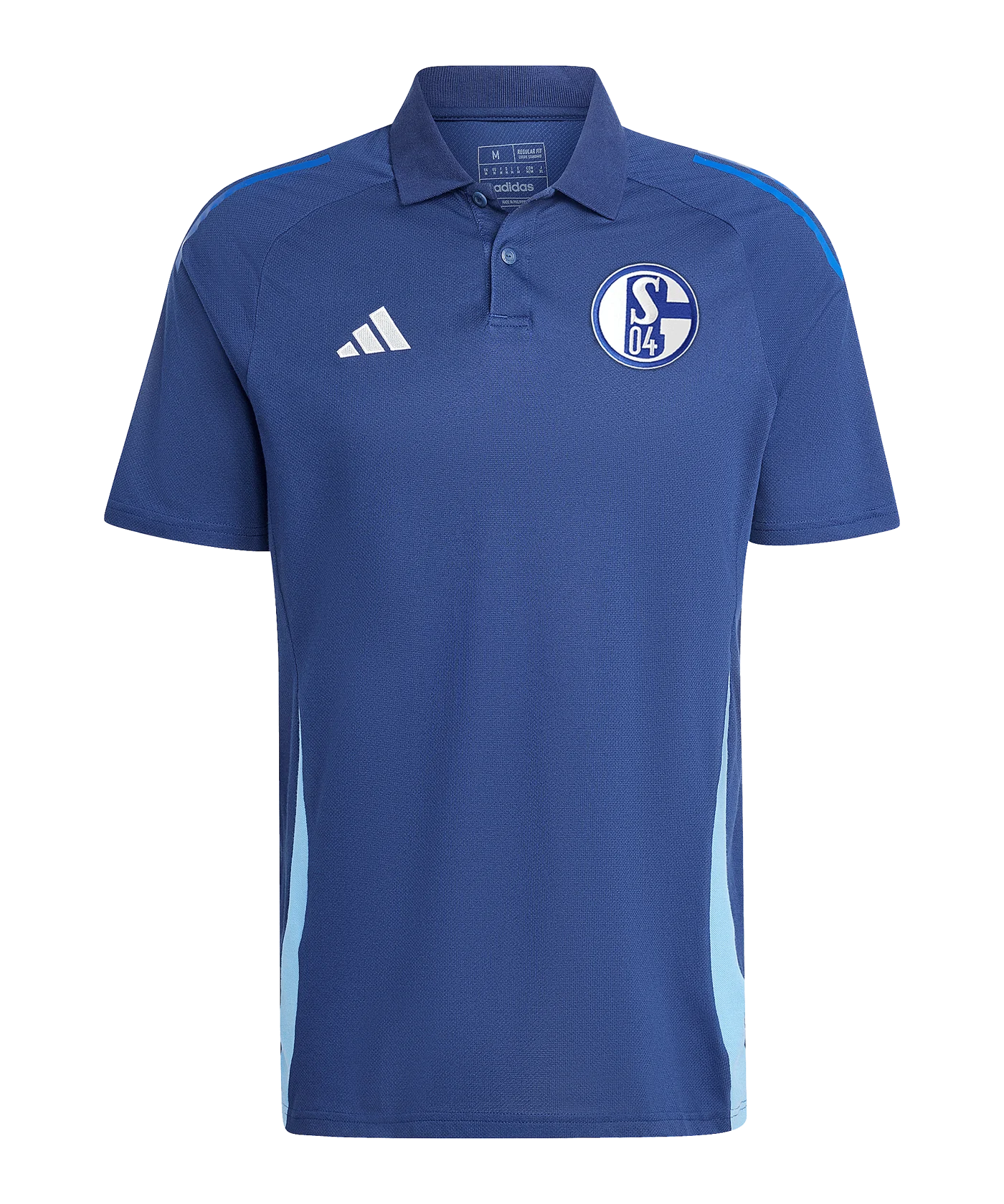 adidas FC Schalke 04 Poloshirt Dunkelblau