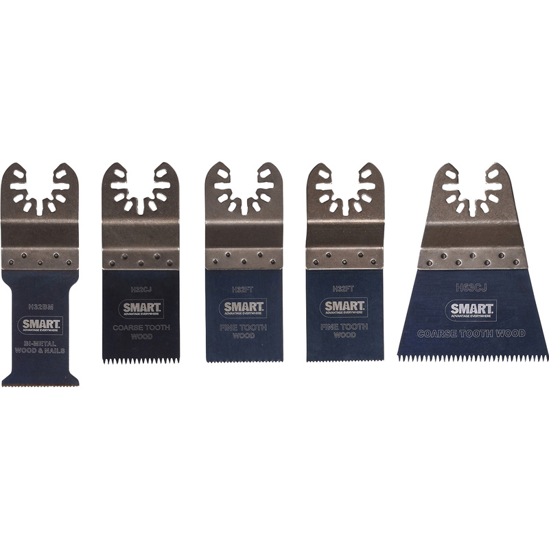 SMART hout & metaal set + gratis extra blad 5-delig