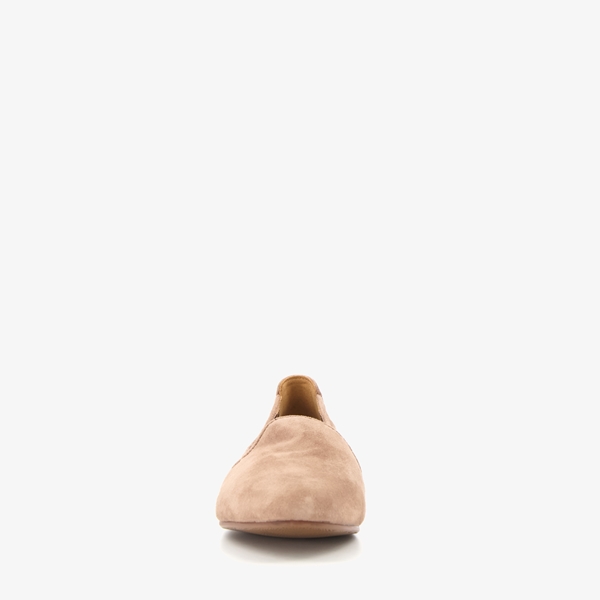 Hush Puppies leren dames instappers taupe