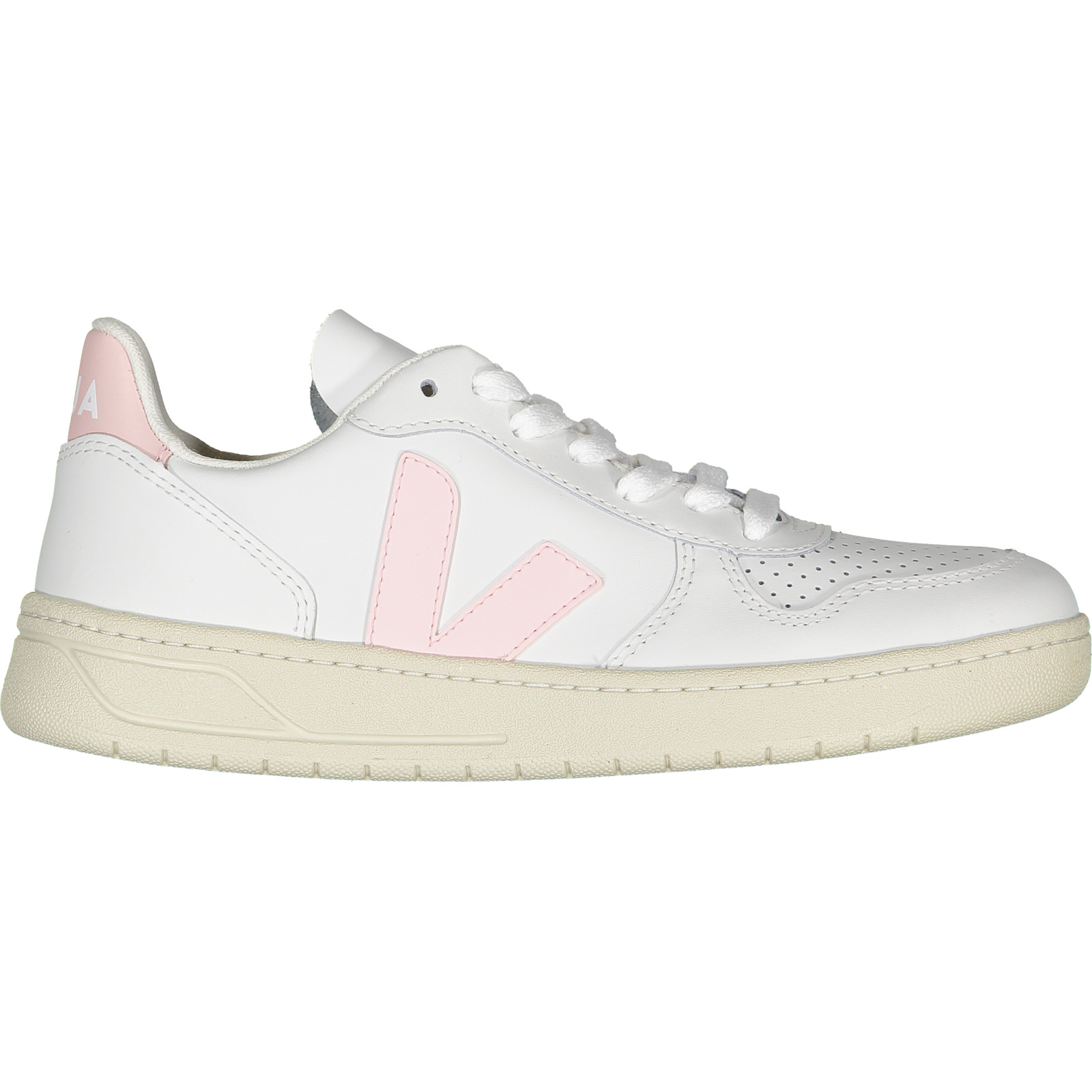 Veja Damen-Sneaker V-10 Leather White Petale 41