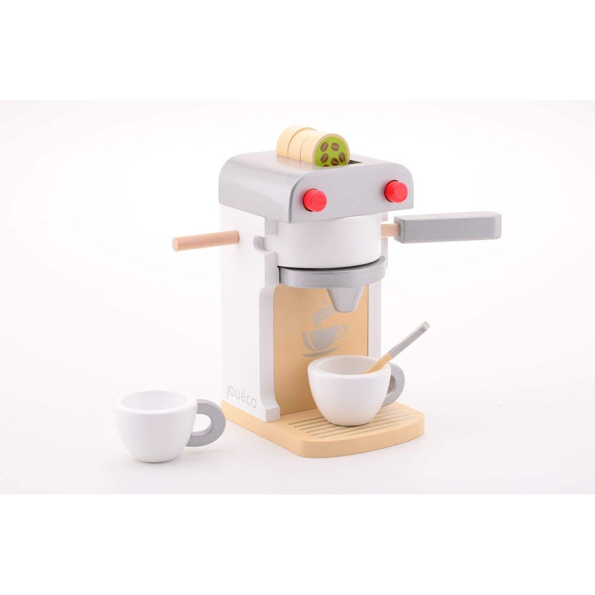 Johntoy Joueco Deluxe Kaffeemaschine Holz