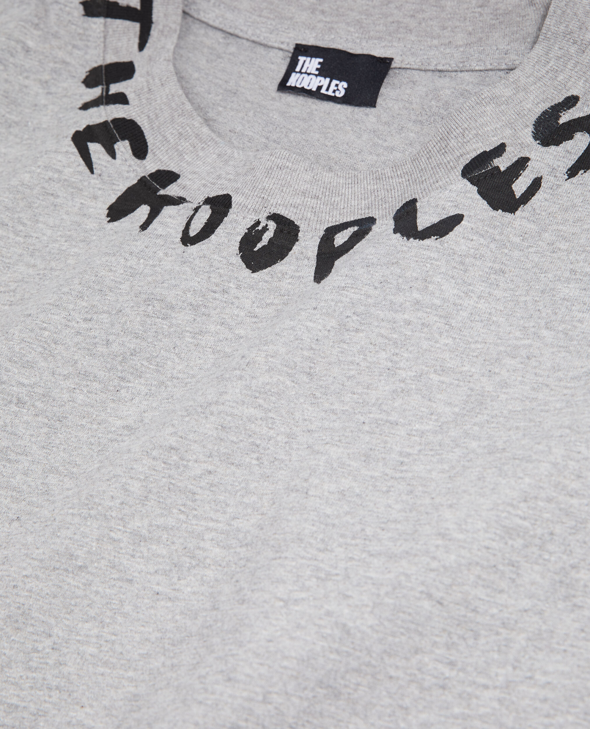 T-shirt gris avec logo