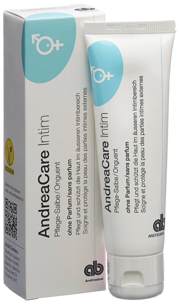 ANDREACARE Intim Pflege Salbe Salbe ohne Parfum Tb 50 ml
