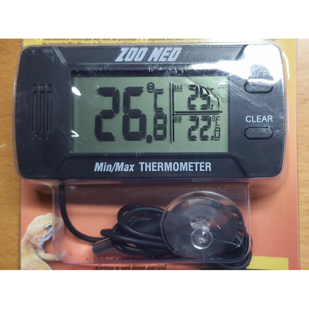 Thermomètre digital de précision mini maxi th-32 e pour reptiles