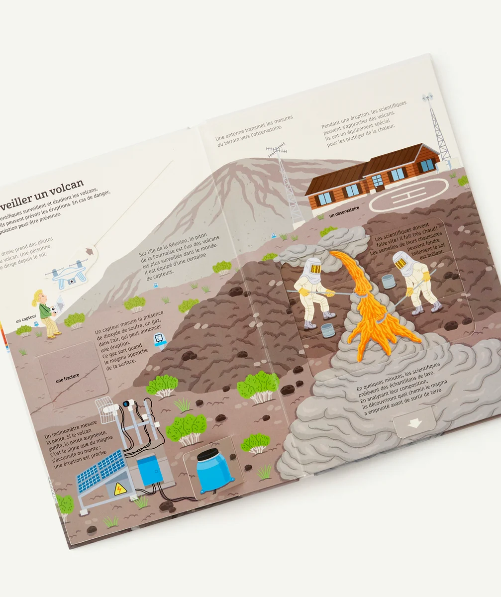 TOURBILLONLE LIVRE ANIMÉ DES VOLCANS