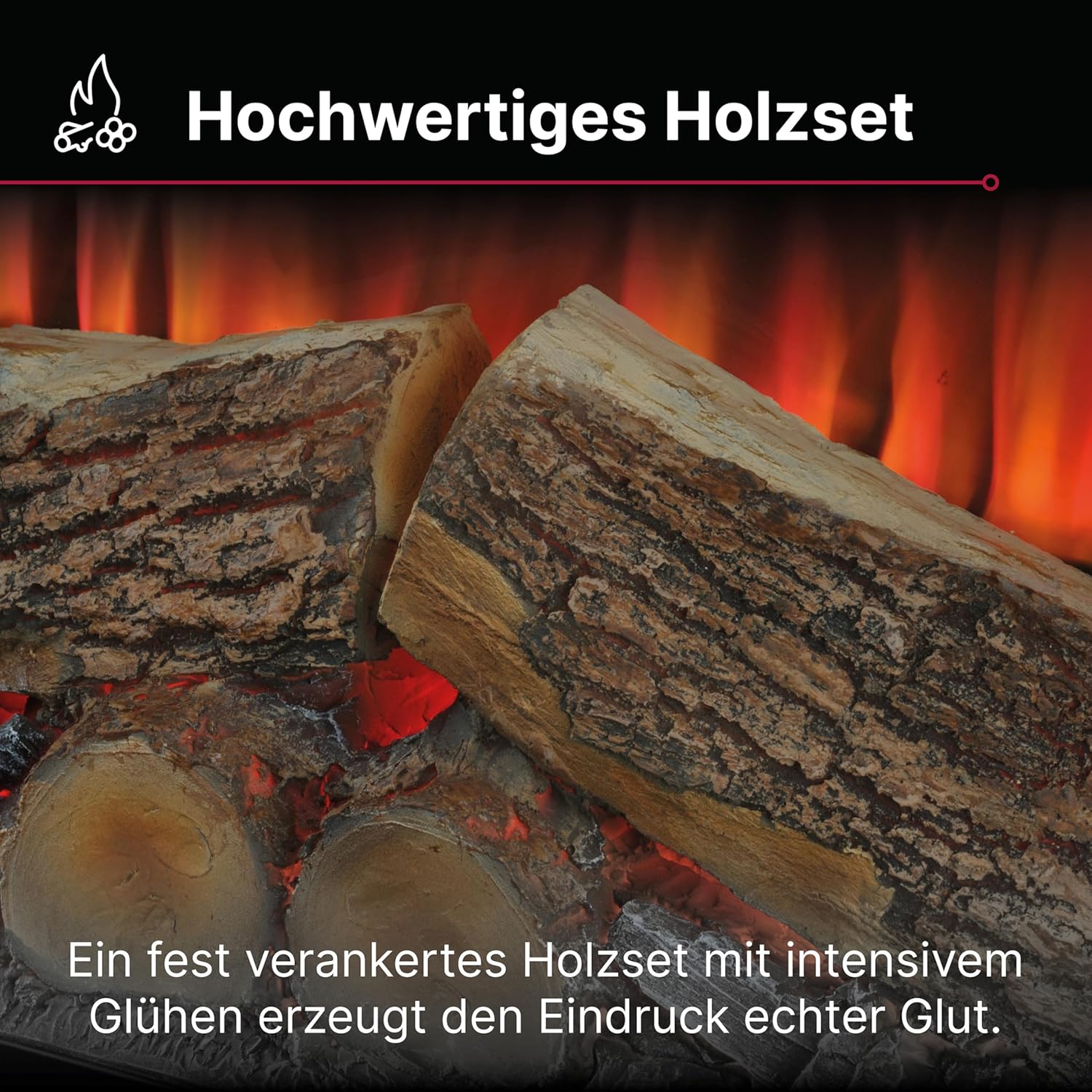 Dimplex Spark 58.4 cm Optiflame Inset Elektri Kamin, Feuerraumeinsatz mit 13 Farbthemen, Einstellbare Flammengeschwindigkeit und Helligkeit mit programmierbarem Timer und Fernbedienung