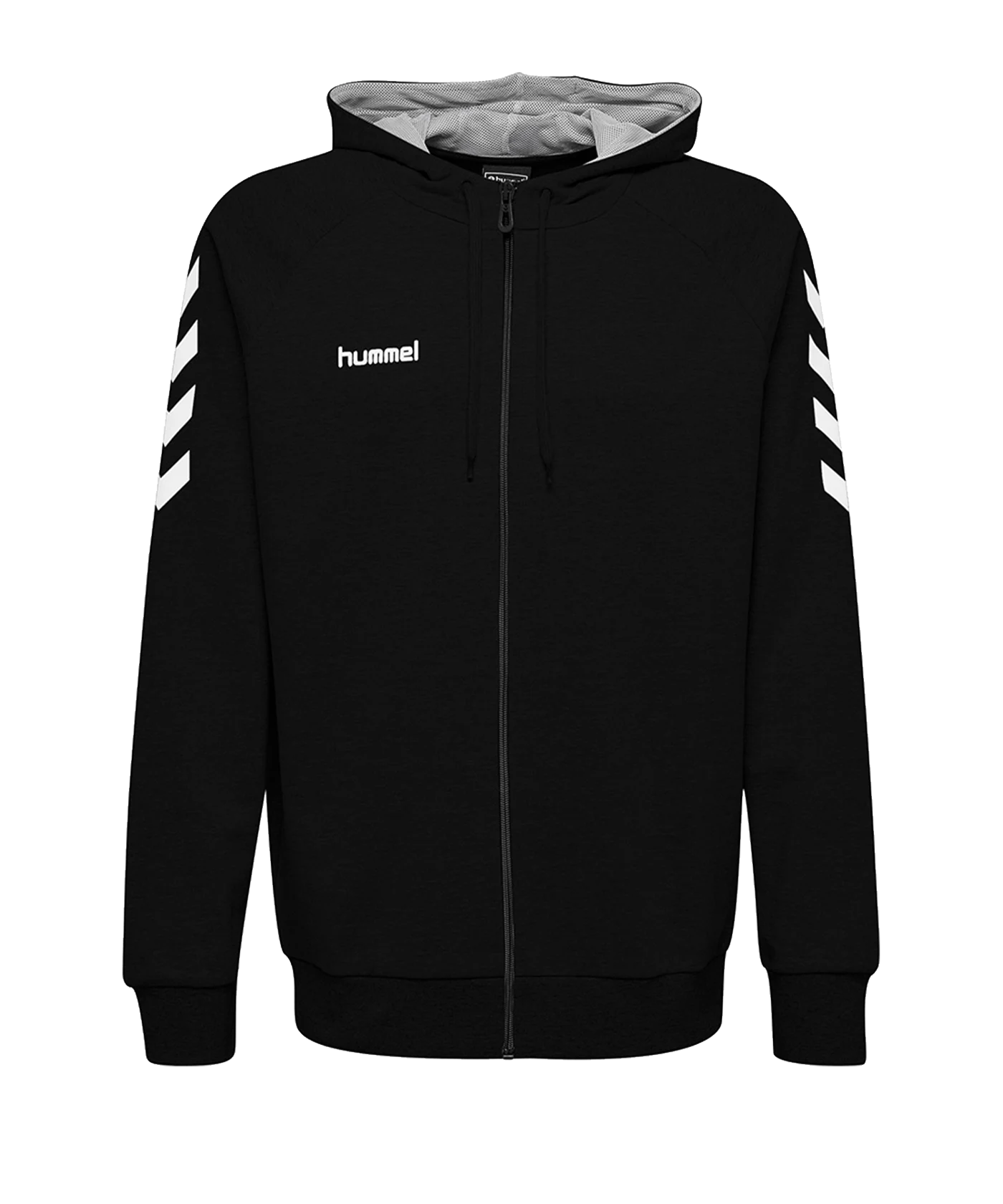 Hummel Cotton Kapuzenjacke Schwarz F2001
