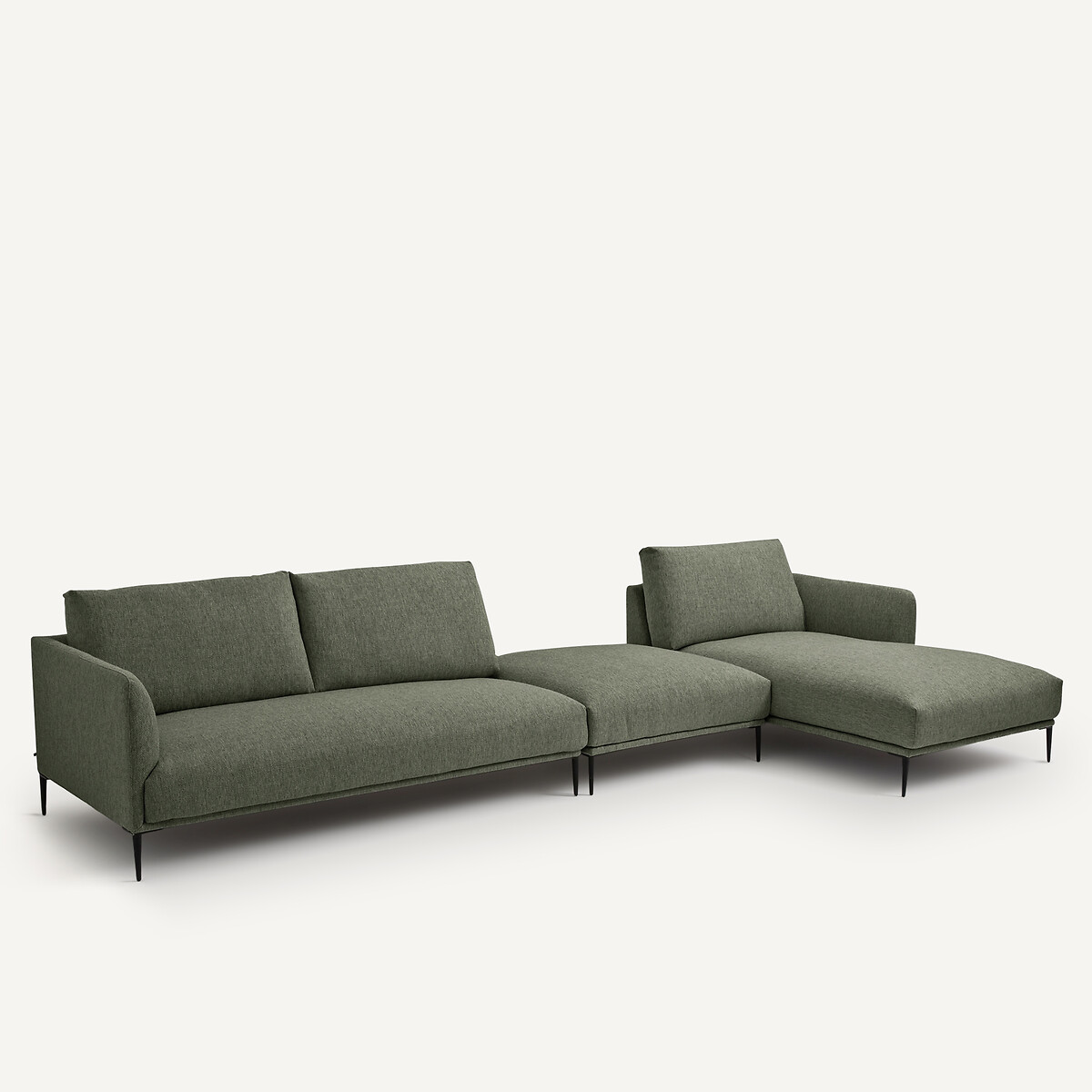 AM.PM<br>Puf XL com efeito bouclette mesclado, Oscar