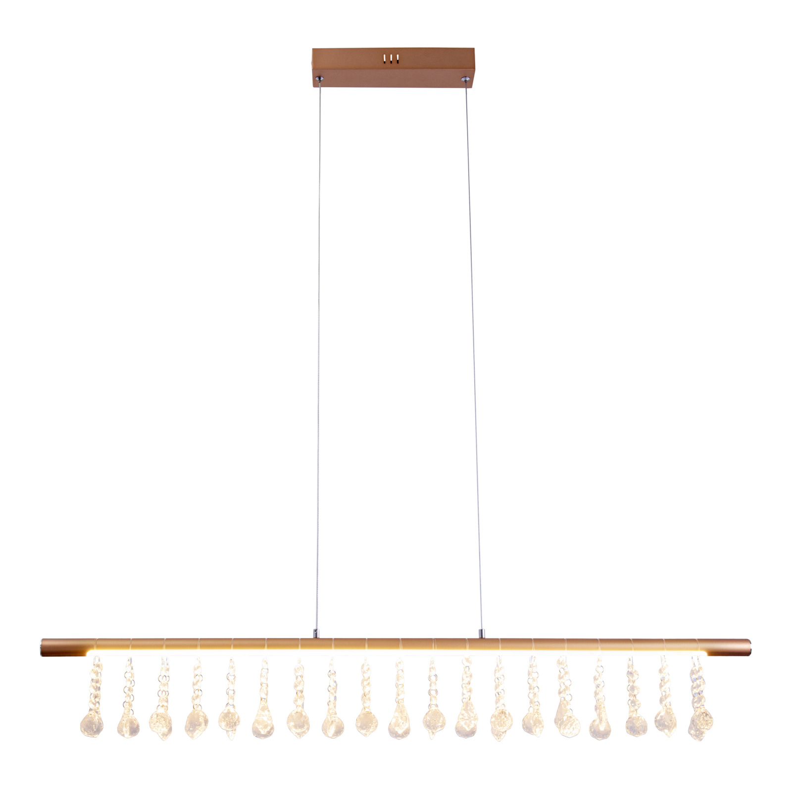 LED-Pendelleuchte NOBILIS - Gold - 100 cm - dimmbar